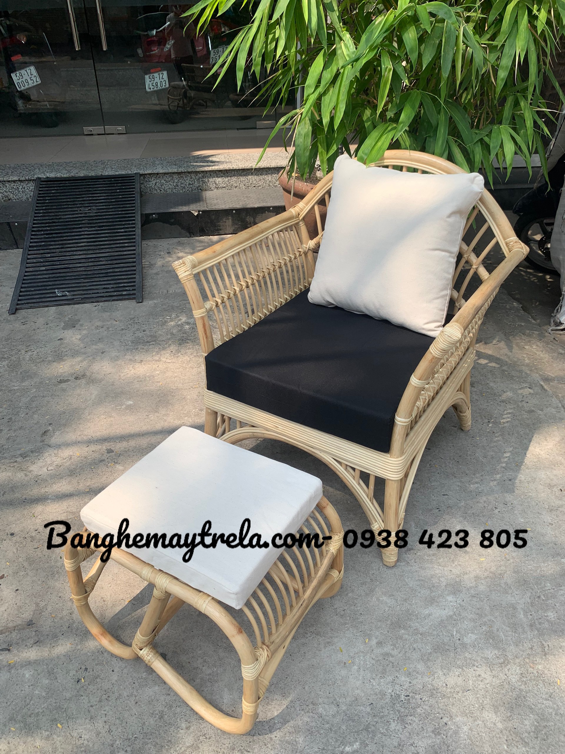 Ghế mây đọc sách thư giãn